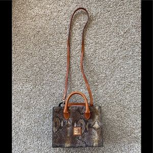 Dooney and Bourke Faux Snake Skin Purse